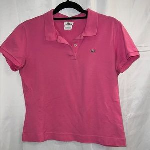 Lacoste polo for women. Size 46 French. Size extra large US.